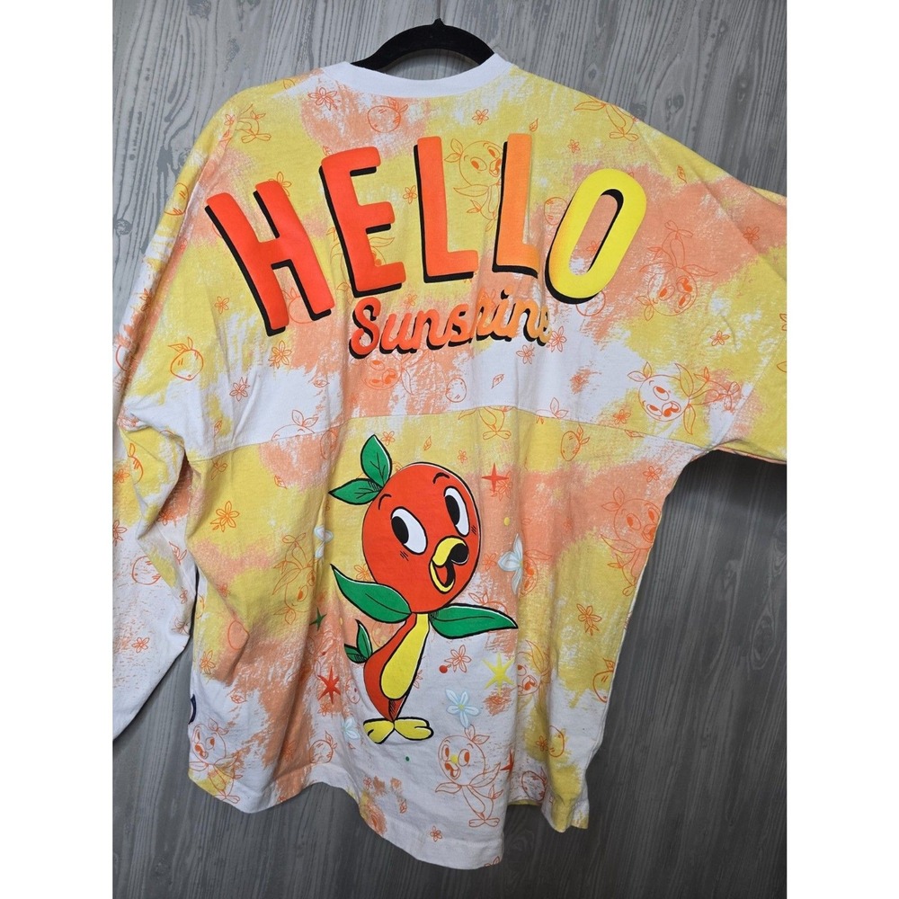 Disney Parks Orange Bird Spirit Jersey XL Flower & Garden 2021 Hello Sunshine